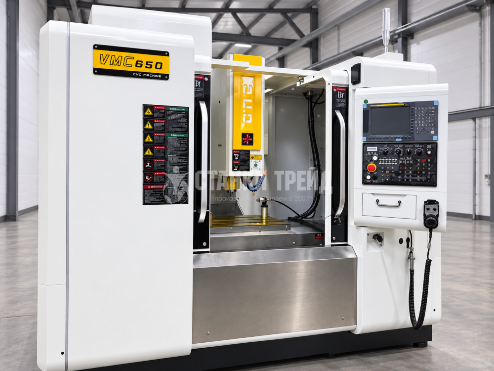 Вертикальный обрабатывающий центр Орсон VMC650. Без смены инструмента. 3 осевой, рабочий стол 800*400.