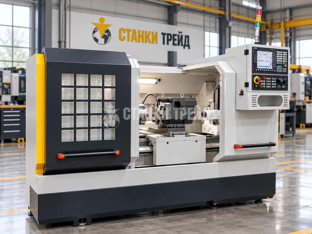 Токарный станок с ЧПУ Орсон 6140/РМЦ750 Siemens 808D, 6 инструментов, 150-2500 об/мин