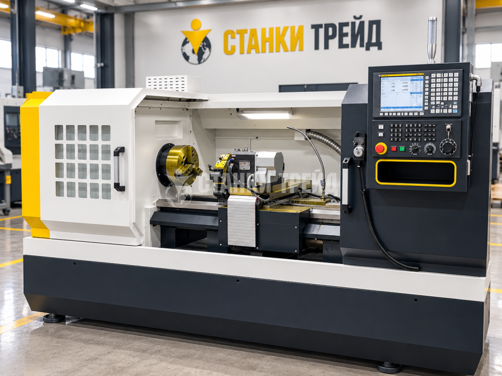 Токарный станок с ЧПУ Орсон 6150V/РМЦ1000 Fanuc 0I TF, 2500 об/мин, 4 инстр
