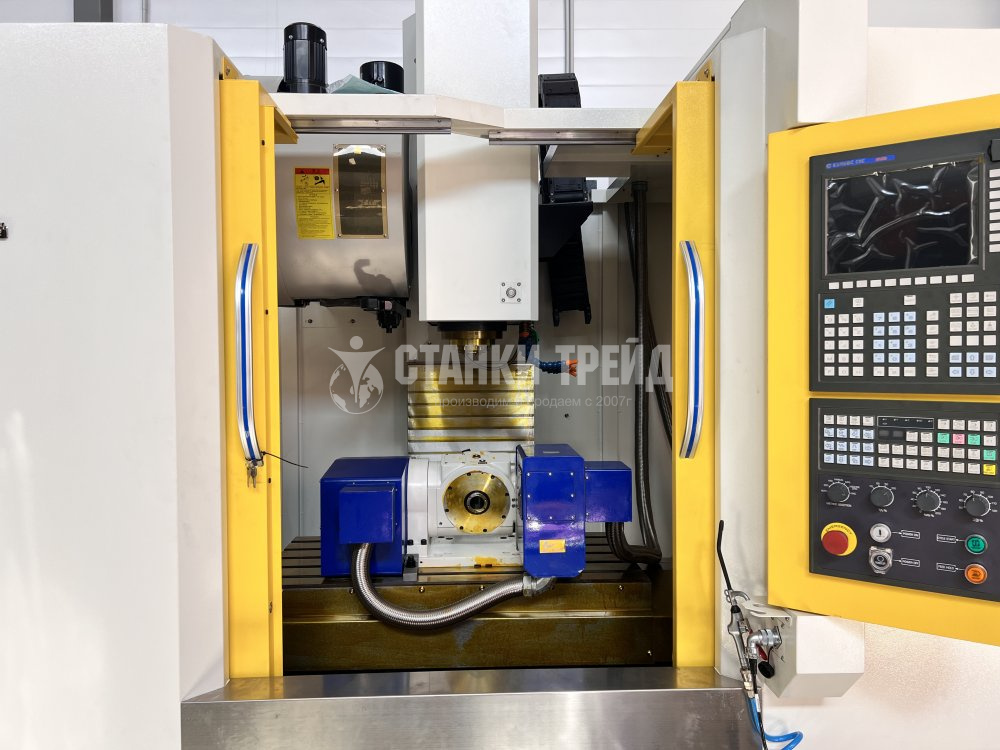 Вертикальный обрабатывающий центр ORSON VMC850 5 осевой GSK25I, диаметр стола 150 мм, рабочий стол 1000*500