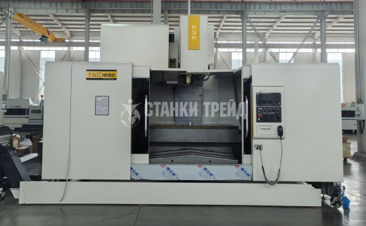 Вертикальный Фрезерный Центр ORSON VMC1890, GSK25i, рабочий стол 2000*900 мм, оси X и Y линейные направляющие, ось Z высокопрочные направляющие