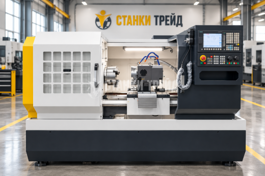 Токарный станок с ЧПУ Орсон 6150D/РМЦ1000 Siemens 808D, 8 инструментов, 3 скорости