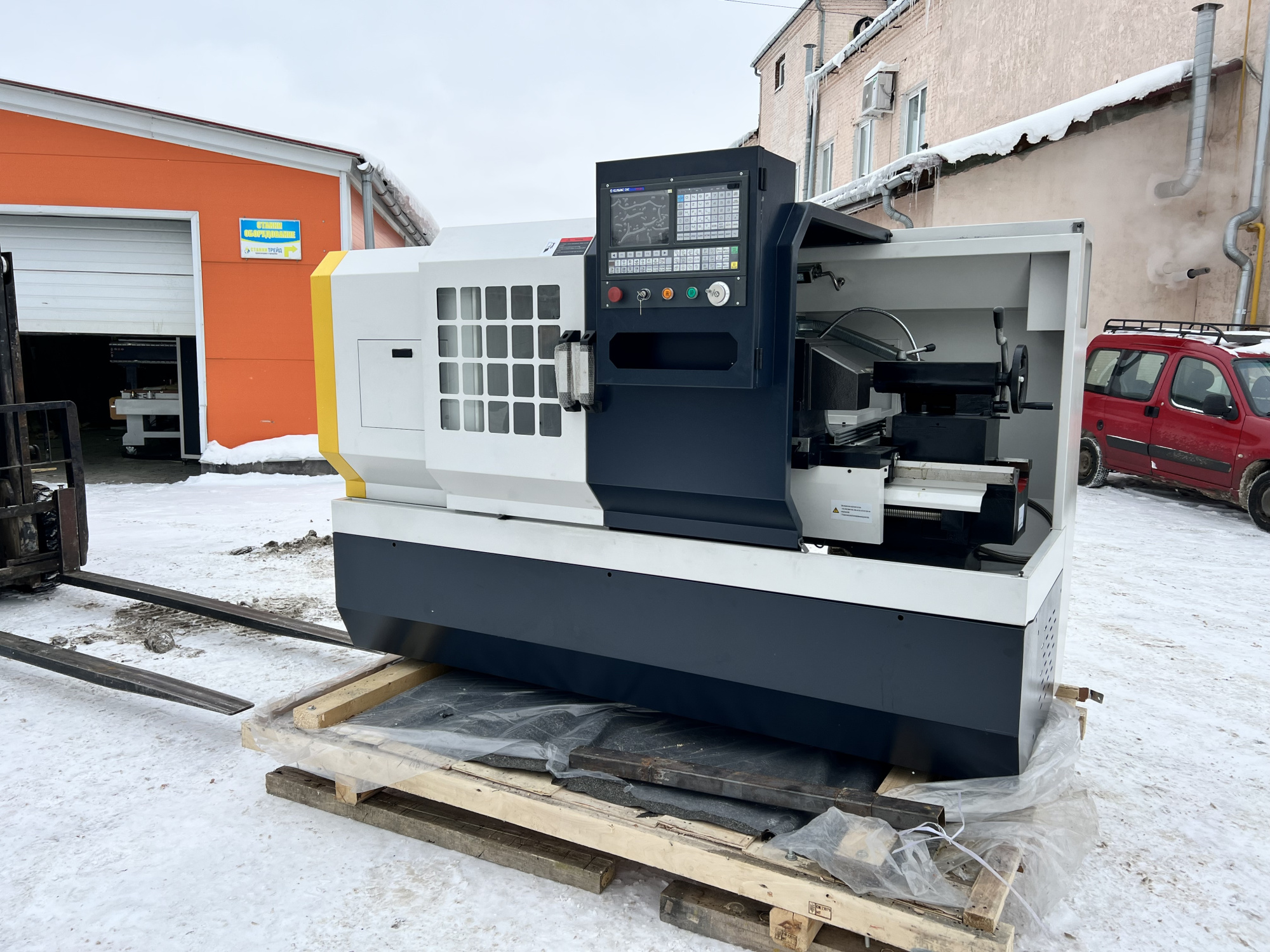 Токарный станок с ЧПУ Орсон 6150V/РМЦ1000 GSK980TDC, 4 инструмента