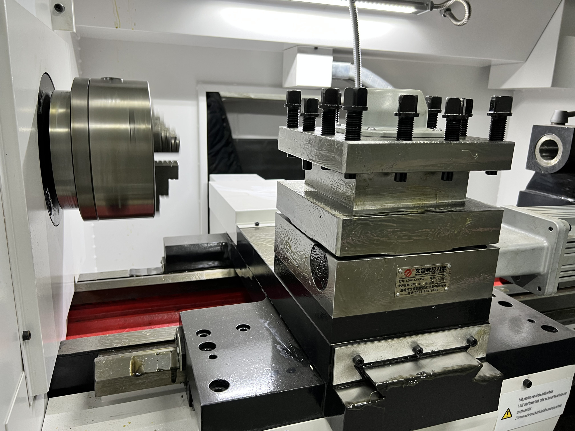 Токарный станок с ЧПУ Орсон 6150V/РМЦ1000 GSK980TDC, 4 инструмента